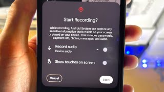 How To Screen Record on Google Pixel 7 [FULL GUIDE] screenshot 5