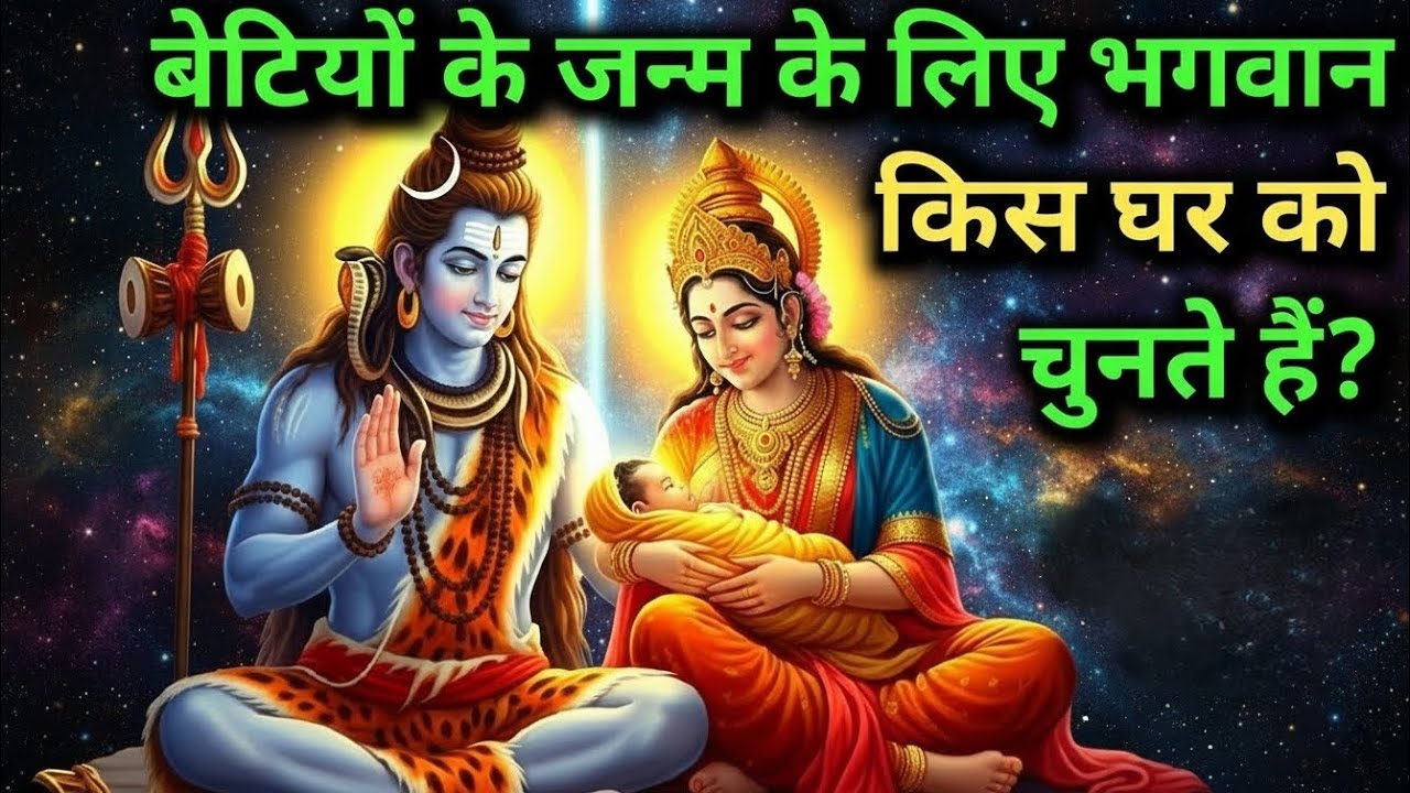 गरीब या अमीर किसके घर बेटी जन्म लेती है महादेव ने स्वयं माता पार्वती को बताएं ( 