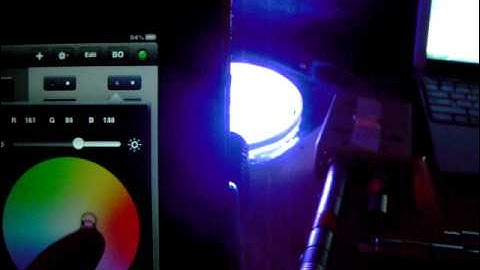 Luminaire (ipad app)-DMX-ArtNet W/DoctorMX--RGB LED