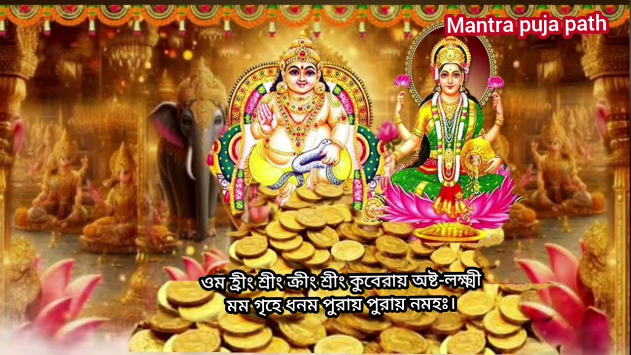 অষ্টলক্ষ্মী কুবের মন্ত্র শ্রবণে ধন-সম্পদ আকর্ষণ / asta lakshmi kuber mantra
