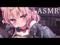【#ASMR】とんとん…ぎゅっ…🖤程よい圧迫感とやさしいおとで寝かしつけ。耳塞ぎ、耳ふぅ、囁き、吐息、睡眠導入、EarCleaning、EarBlowing【 アルカナ・グリミィベア/Varium 】