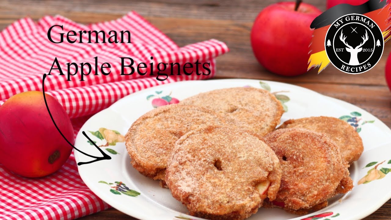 Apple Beignets - Apple Cookies ✪ MyGerman.Recipes