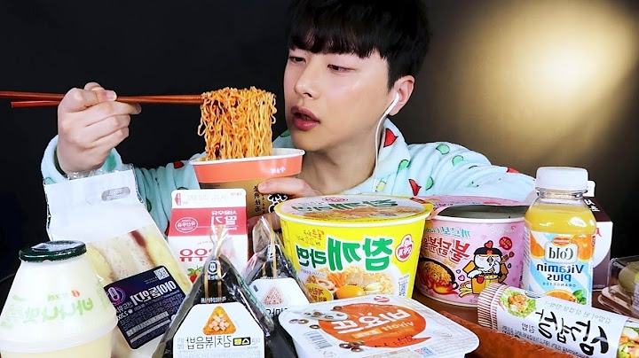 SUB)가족몰래 편의점 먹방🍱참깨라면 불닭까르보 컵라면 삼각김밥 샌드위치 등.. Convenience store food MUKBANG EATING SHOW ASMR 리얼사운드