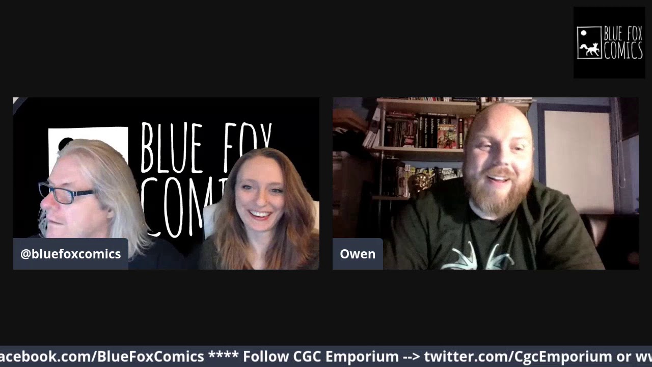 Blue Fox Comics Wednesday Night Stream New to You Comics with special