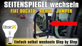🔧 Fiat Ducato Seitenspiegel ausbauen – Schritt für Schritt! Fiat Ducato Breite Mit Spiegel