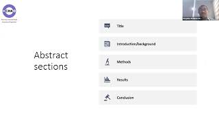 How to write an abstract for a scientific conference