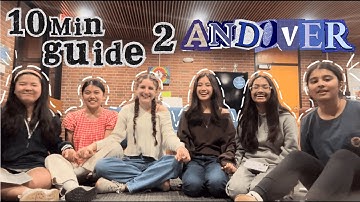 Andover students reveal... how they got into Andover!