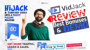 VidJack Review, Best Bonuses & Demo: VidJack Interactive Video Software for Youtube and Vimeo Videos