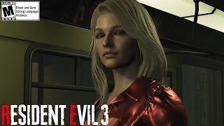 Resident Evil 3 Jill Valentine Red Elegant Outfit, Cut Scenes