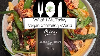 What I ate today as a vegan on Slimming World - 13/5/24