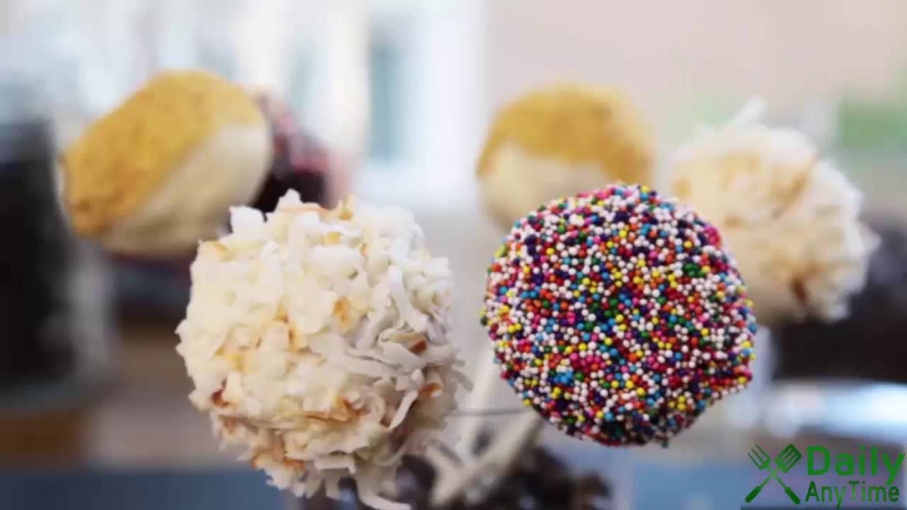 How to Make Cheesecake Pops - Cake Pop Recipes - YouTube