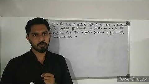 Composition of continuous functions|Part -2|Real analysis|final year BSc Mathematics|