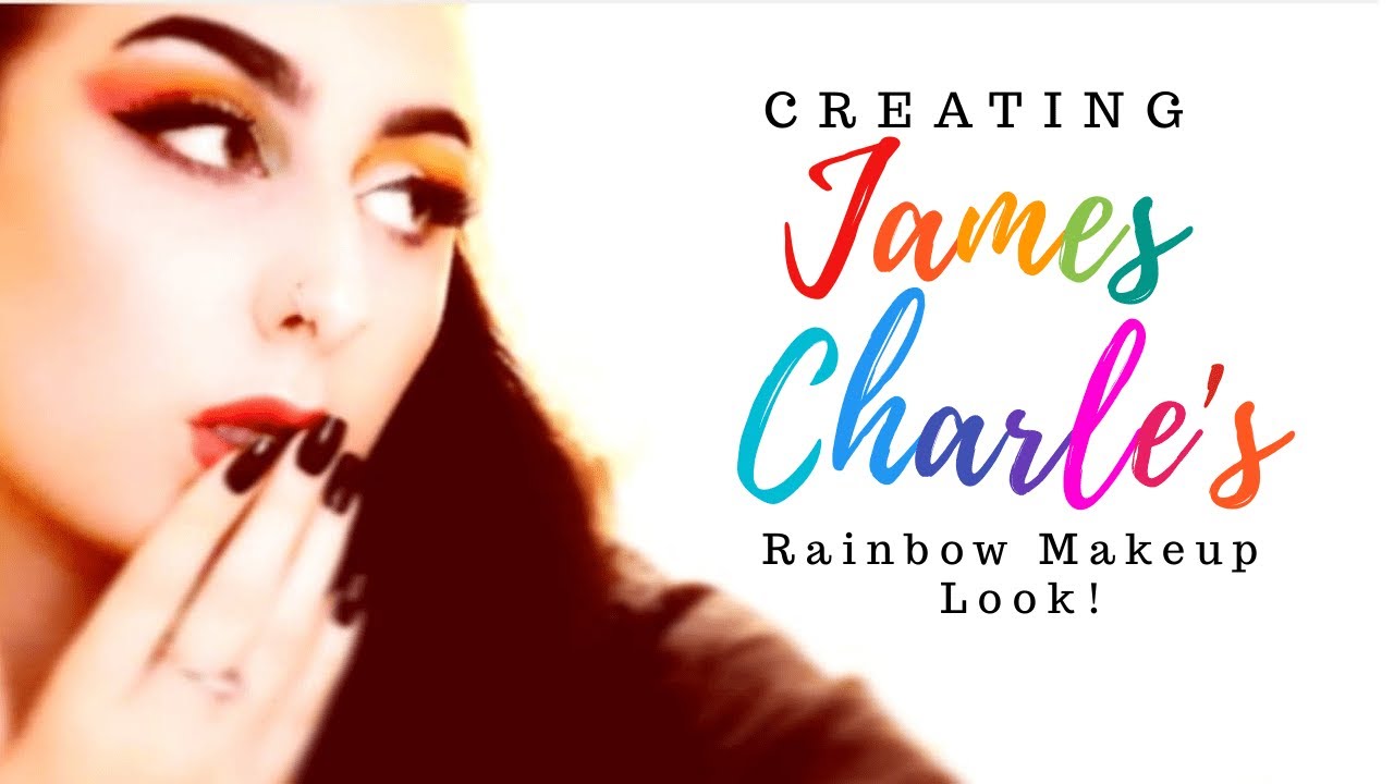 James Chalres x Morphe Palette - Rainbow Tutorial
