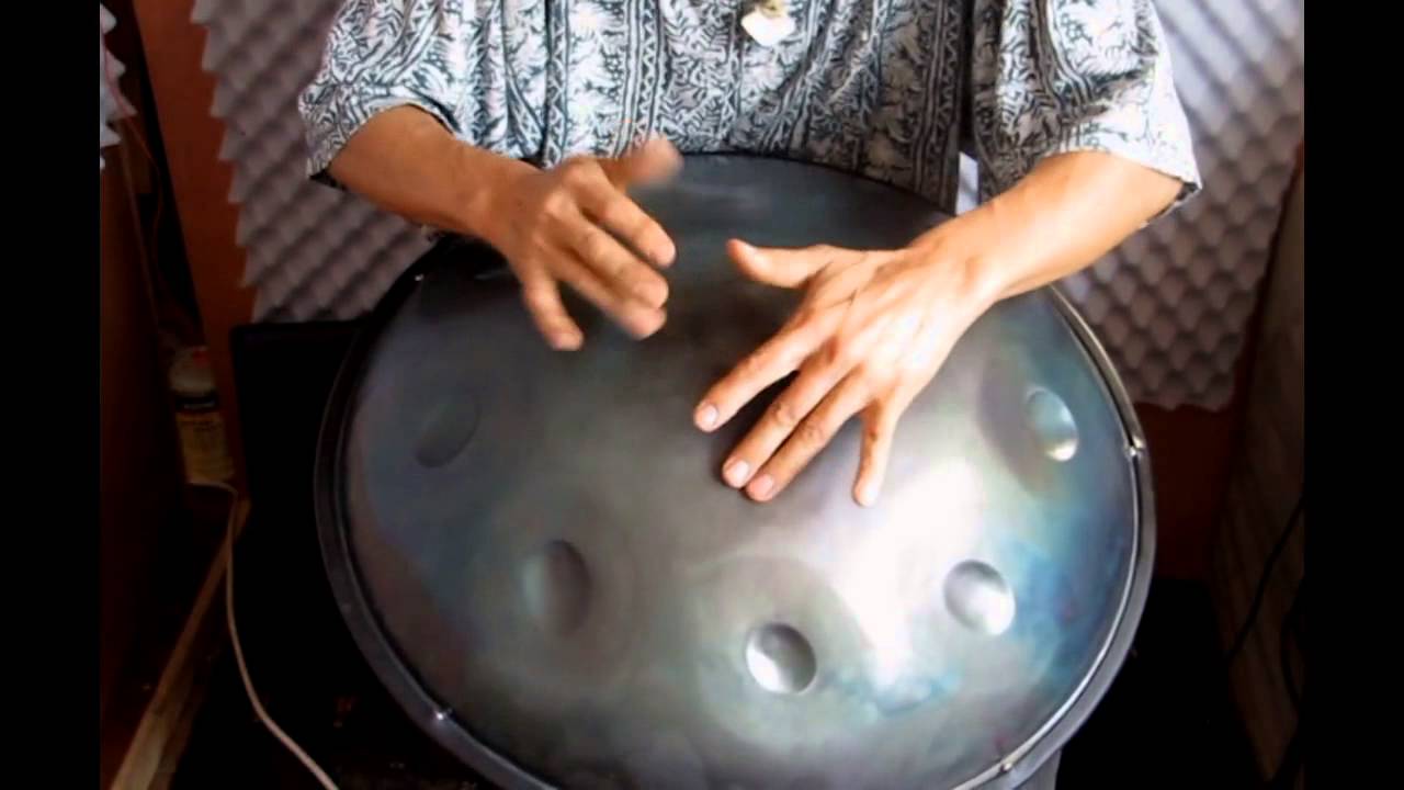 D minor Live-metal art handpan