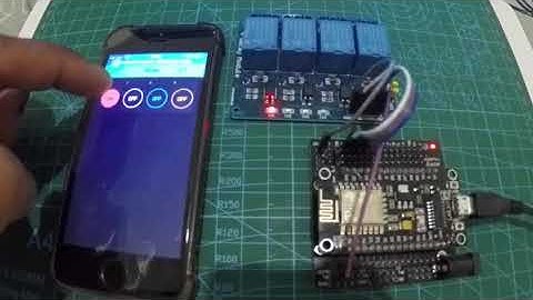 งานแรกของการใช้Blynk สั่ง ESP8266 ควบคุมการเปิด-ปิด Relay
