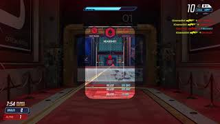 Splitgate: Team SWAT match start team wipe