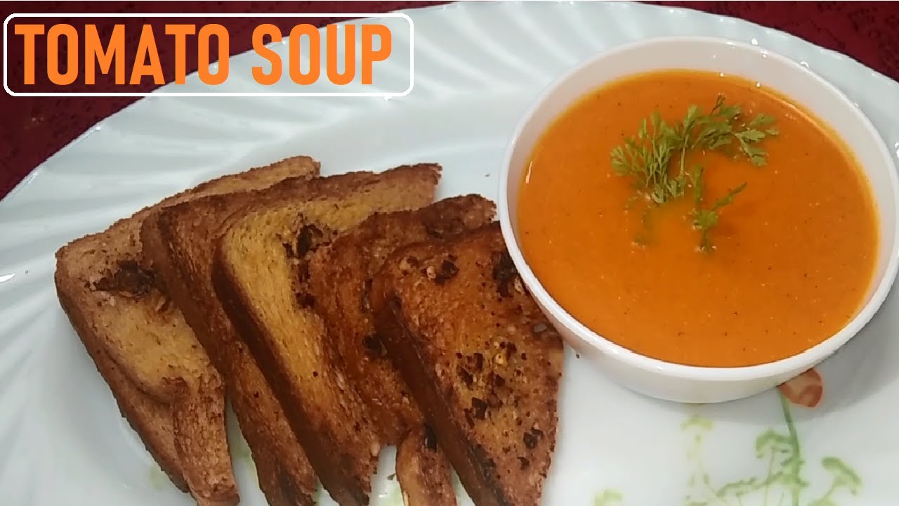 Tomato Soup I Restaurant Style Tomato Soup I Hotel Style Tomato Soup