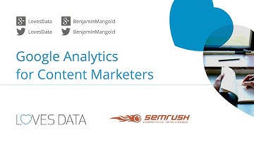 Google Analytics for Content Marketers
