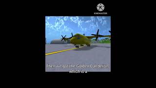 Golden dandelion and simply walk around it memes in TFS #turbopropflightsimulator #shorts