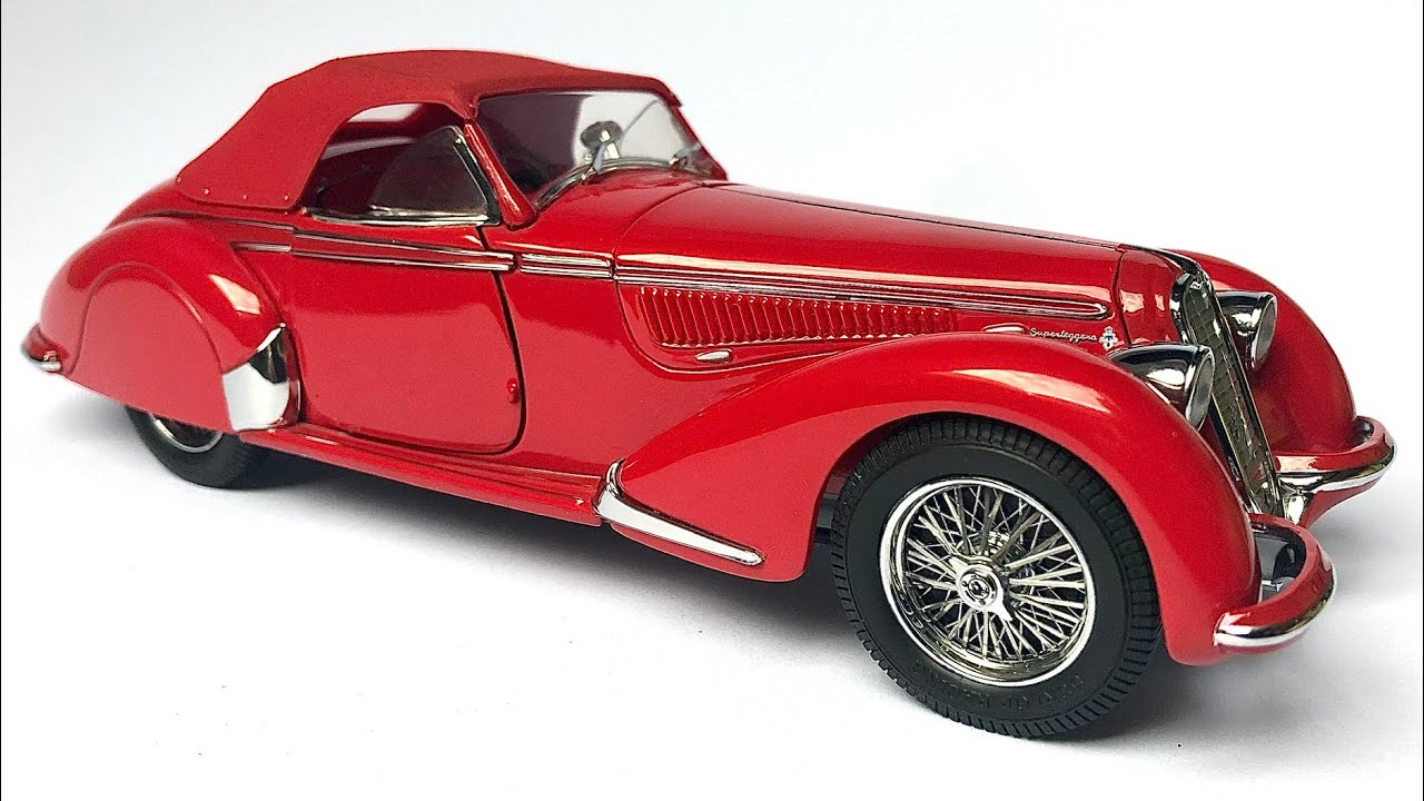 d*9様 フランクリンミント 1/24 1937 ALFA ROMEO 2900 Franklin Mint 1:24 1937 Alfa Romeo 2900B Diecast Model Car | eBay