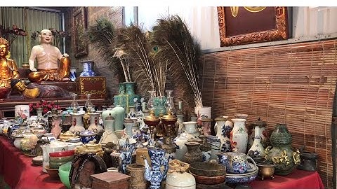 Chợ đồ cũ Vạn Phúc | Phiên chợ đồ xưa cho những người hoài cổ | Miền Quê