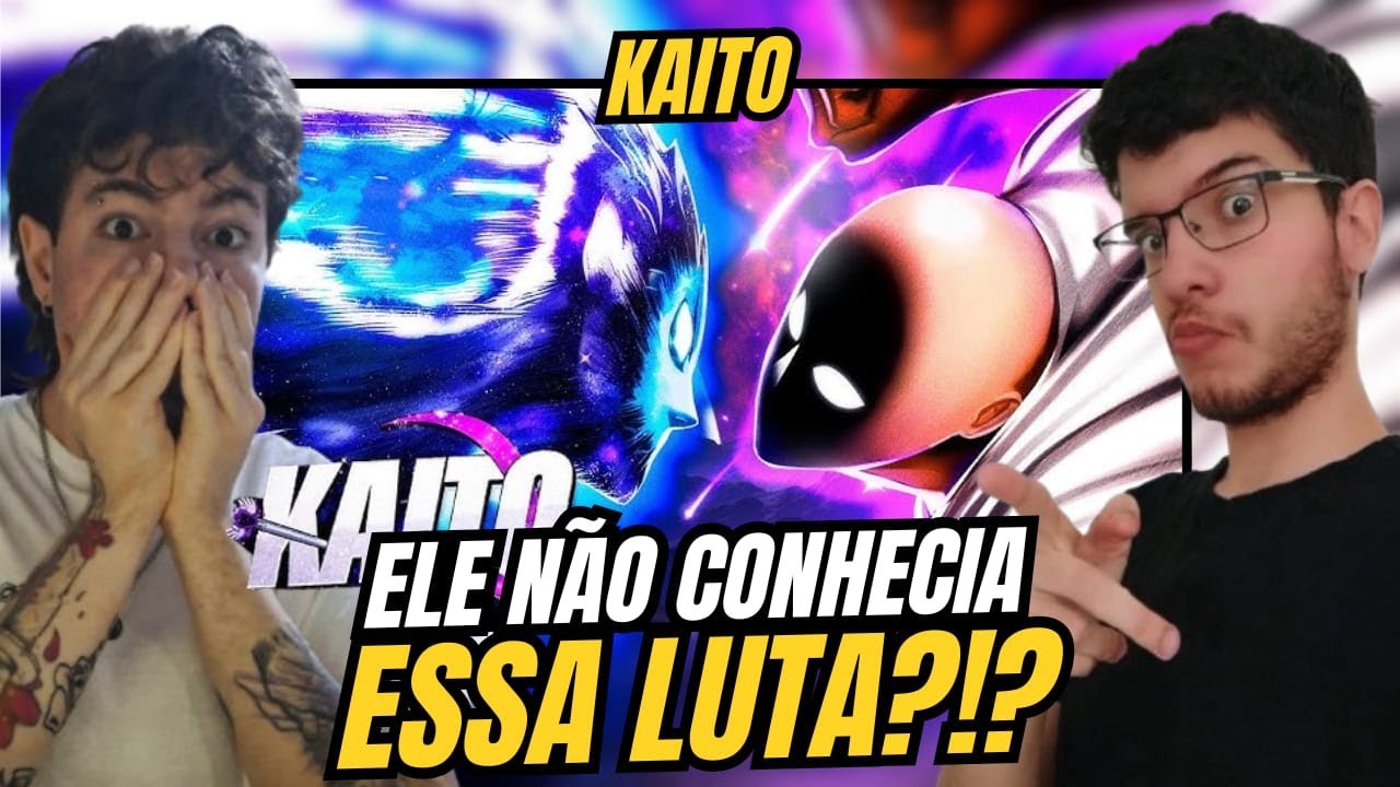 (GOKU GANHA?!?) Saitama x Garou Cósmico(One Punch Man) Cosmicamente Ilimitado| Kaito -React No Jutsu