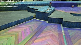 Set Designers working with Scenic Artists & Students interested in Careers as Scenic Painters