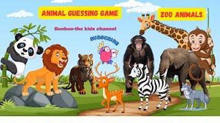 Guess Zoo Animal names by the picture|🦁🐘🦌|An Amazing Game|  #vocabulary #learnanimals screenshot 5