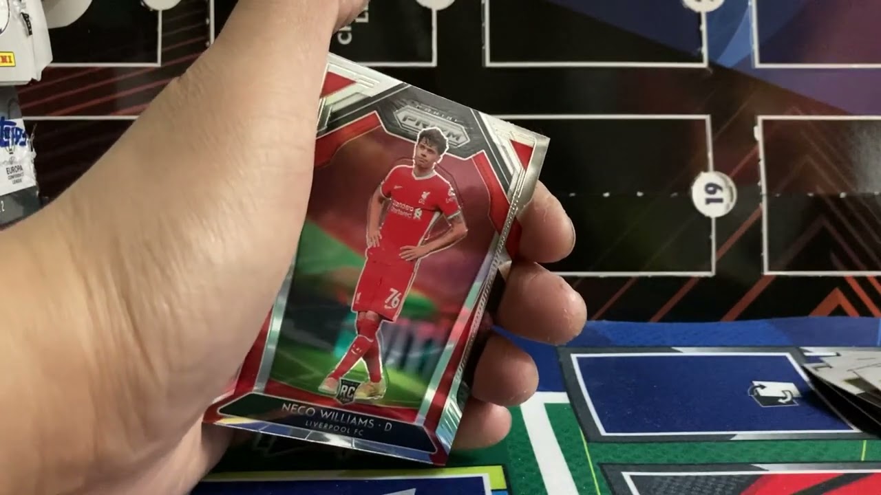 2020-21 Panini Prizm Premier League Soccer Cereal Box