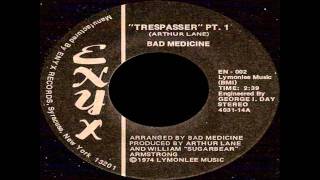 Bad Medicine Trespasser 7インチレコード Bad Medicine - Trespasser - YouTube