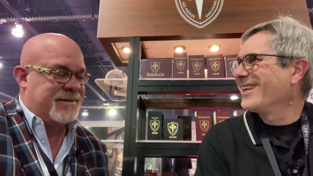 Micky Pegg of All Saints Cigars TPE 2022