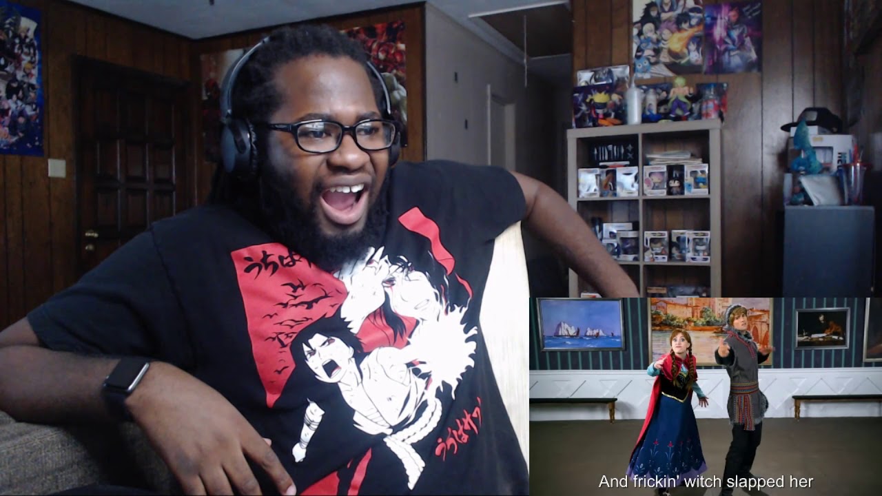 RAPUNZEL vs ANNA: Princess Rap Battle [Reaction]