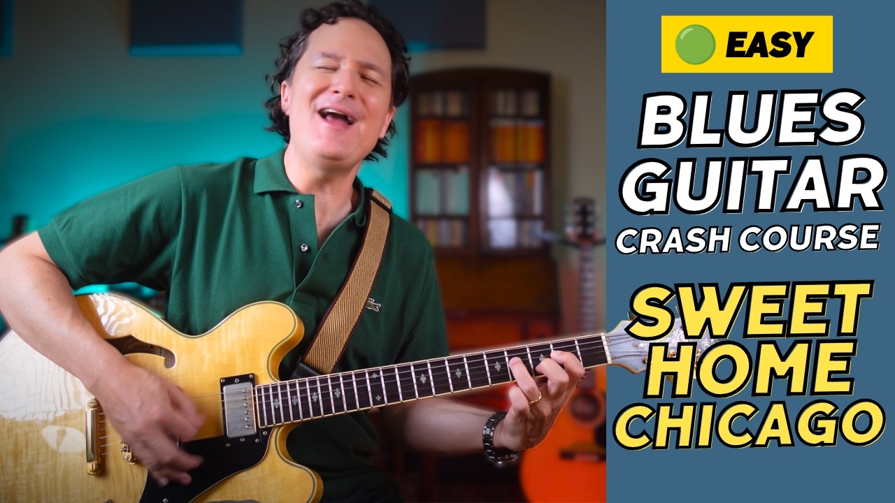 Смотреть «Blues Guitar: Sweet Home Chicago (Easy Arrangement)» на YouTube Смотреть «Blues Guitar: Sweet Home Chicago (Easy Arrangement)» на YouTube