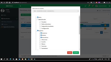 Sistema Login completo asignación de roles, módulos y permisos PHP y SQL server