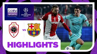 Royal Antwerp 3-2 Barcelona | Champions League 23/24 Match Highlights