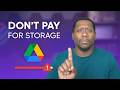 Clean Up Google Drive Storage (FREE Methods)