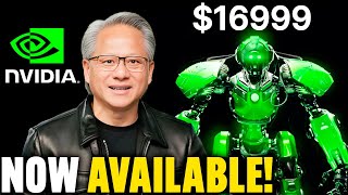 Nvidia CEO Jensen Huang Just Released Terrifying AI ROBOTS!