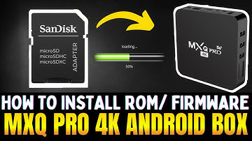 How to Install ROM on MXQ 4K TV Box Using Only an SD Card