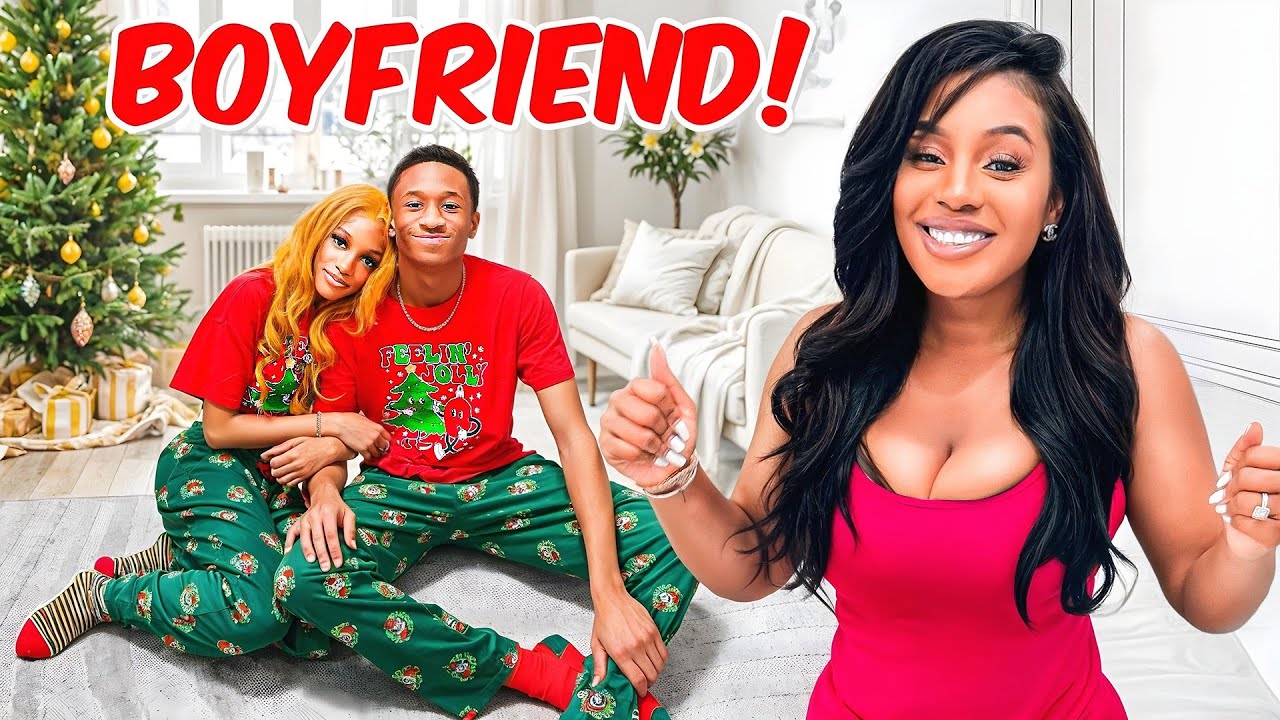 Daily Vlog:: Yaya And Her  Boyfriend Take Christmas Pictures