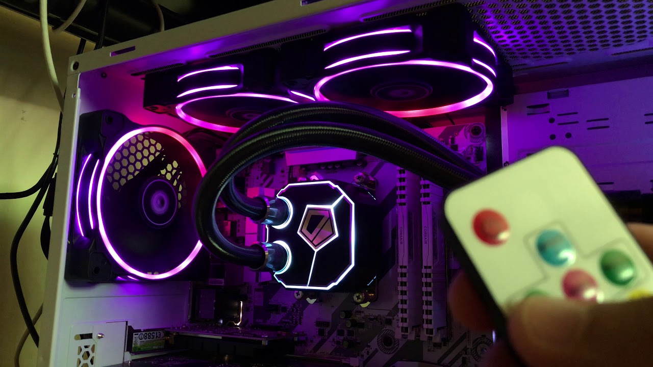 ID-Cooling ZF-12025-RGB - A TON OF RGB 