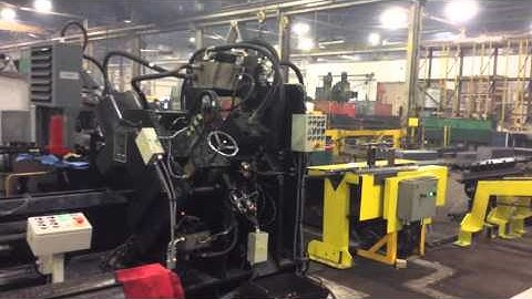 SUPERTIME JX0808 CNC angle punching, marking and shearing machine