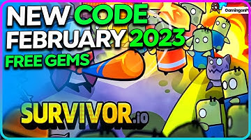 Survivor.io Codes / New Promo Code for Survivor io 2023