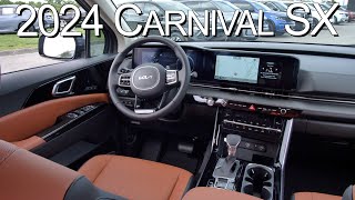 New 2024 KIA Carnival SX at Parkside Kia