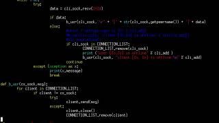 Client-server chat Application
