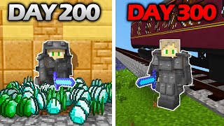 I Survived 300 Days in the Ages of History in Minecraft