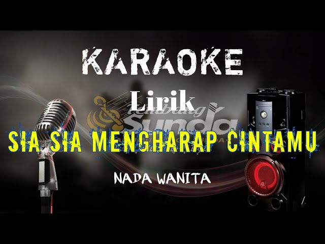 🔴Sia Sia Mengharap Cintamu-Gustian Geno karaoke RENDAH KORG PA700‼️NADA WANITA LIRIK‼️VIRAL TIKTOK‼️ class=