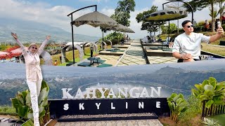 PANORAMA TELAGA MENJER DARI ATAS AWAN | KAHYANGAN SKYLINE | DIENG WONOSOBO
