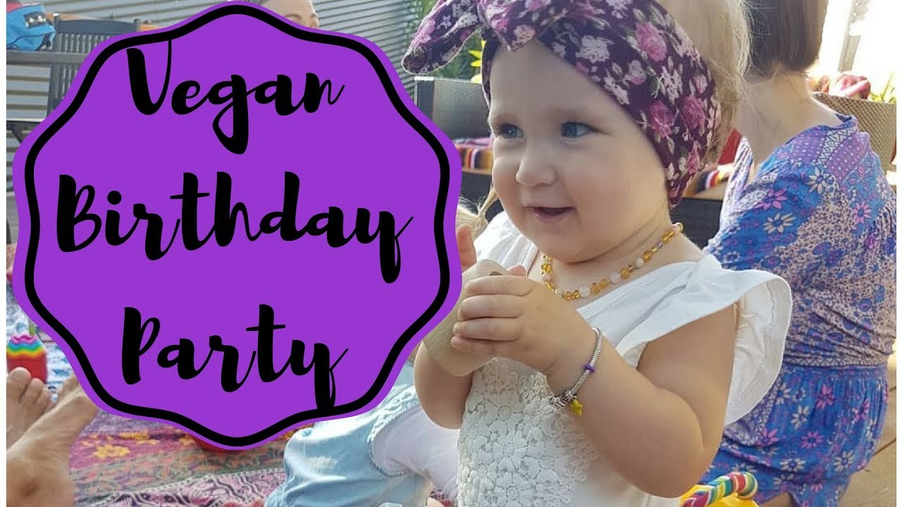 My Vegan Baby's 1st Birthday Party! 