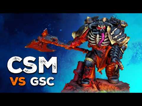 CHAOS SPACE MARINES VS GENESTEALER CULTS | WARHAMMER 40K BATTLE REPORT