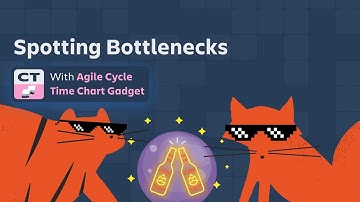 👀🍺 Spotting bottlenecks with Sarah, the PM Tiger | Cycle Time Chart Gadget for Apptoberfest